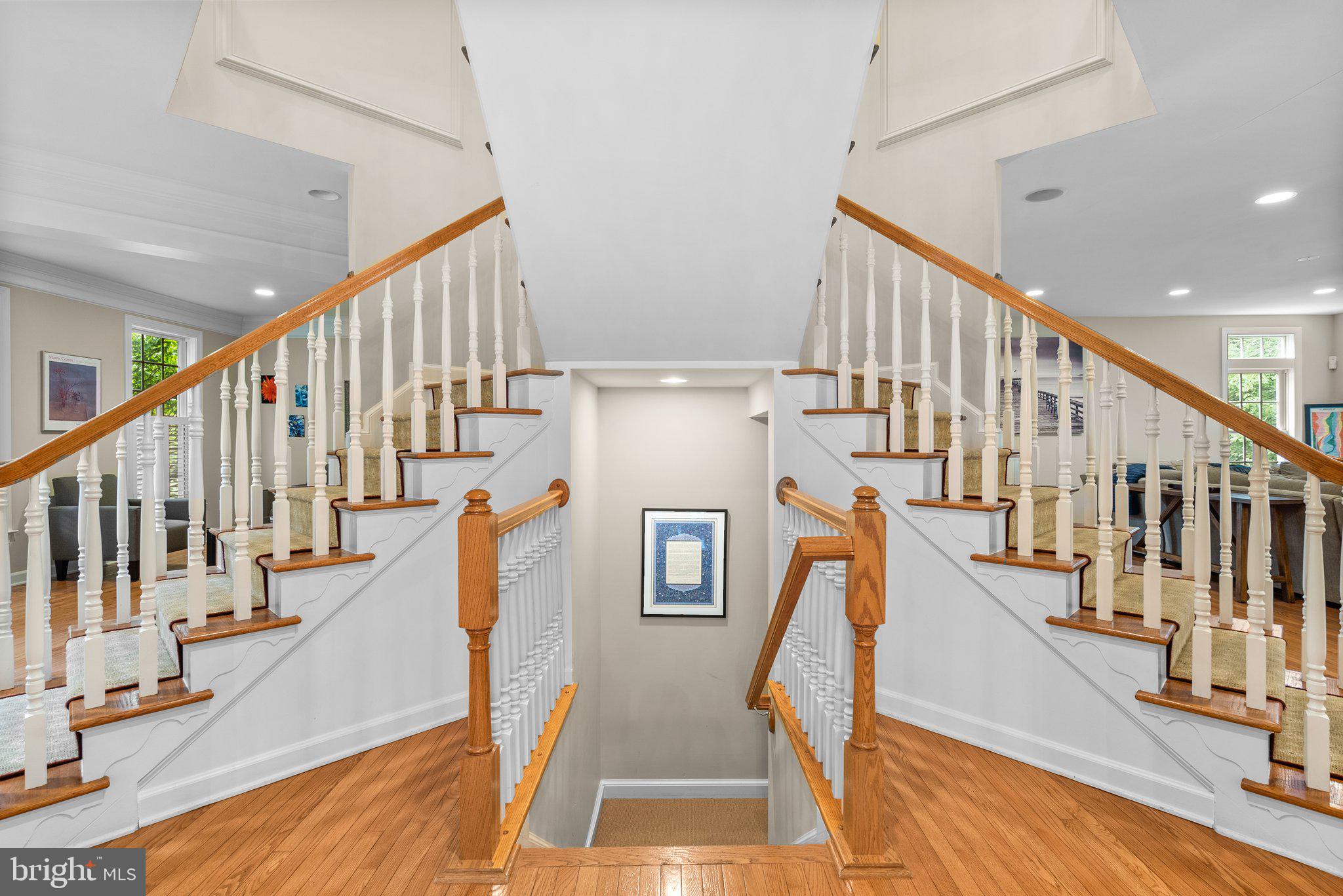 869 Still Creek Lane Gaithersburg, MD 20878 - Photo 21 of 58 a view of entryway with wooden floor and stairs
