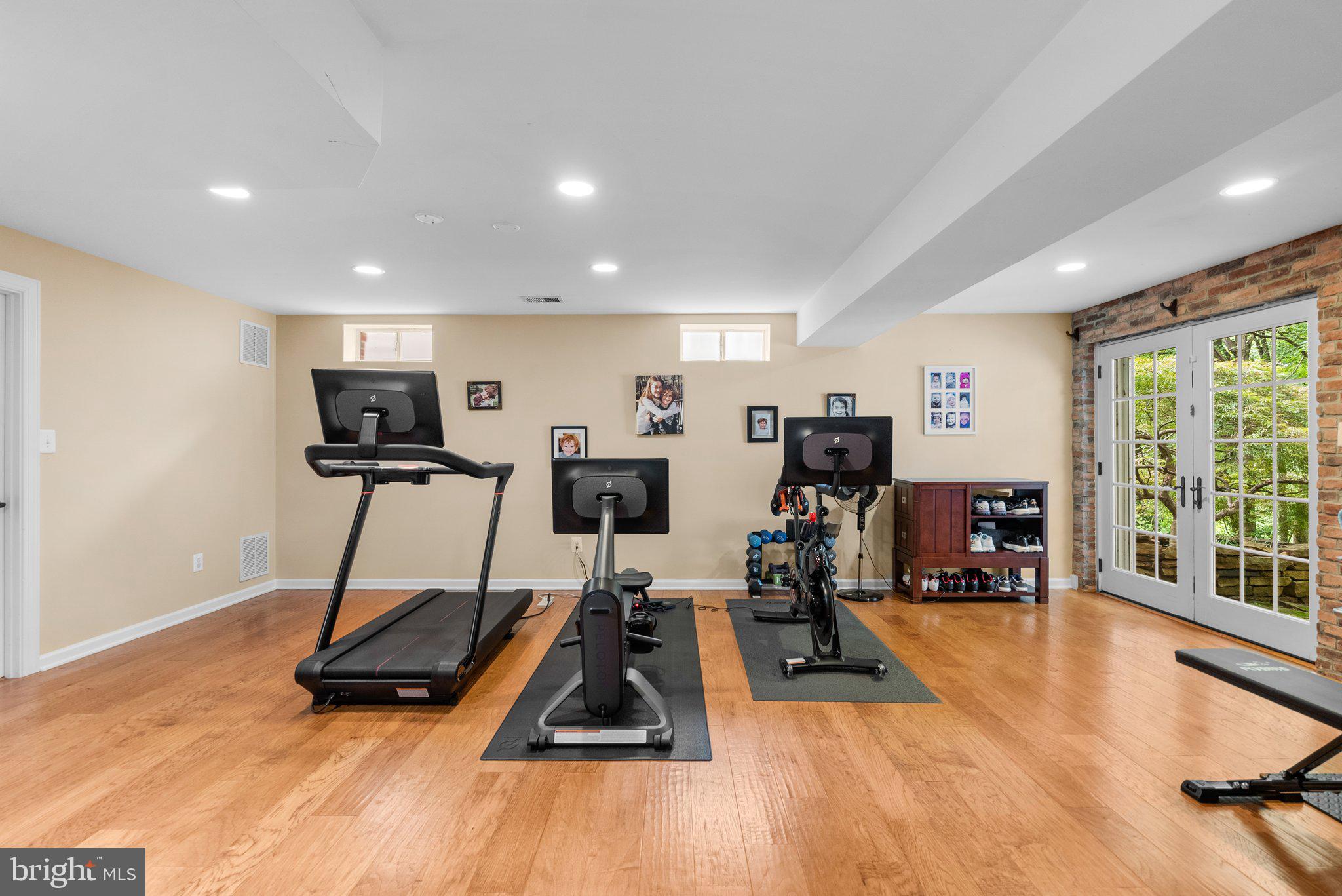 869 Still Creek Lane Gaithersburg, MD 20878 - Photo 43 of 58 a view of a room with gym equipment