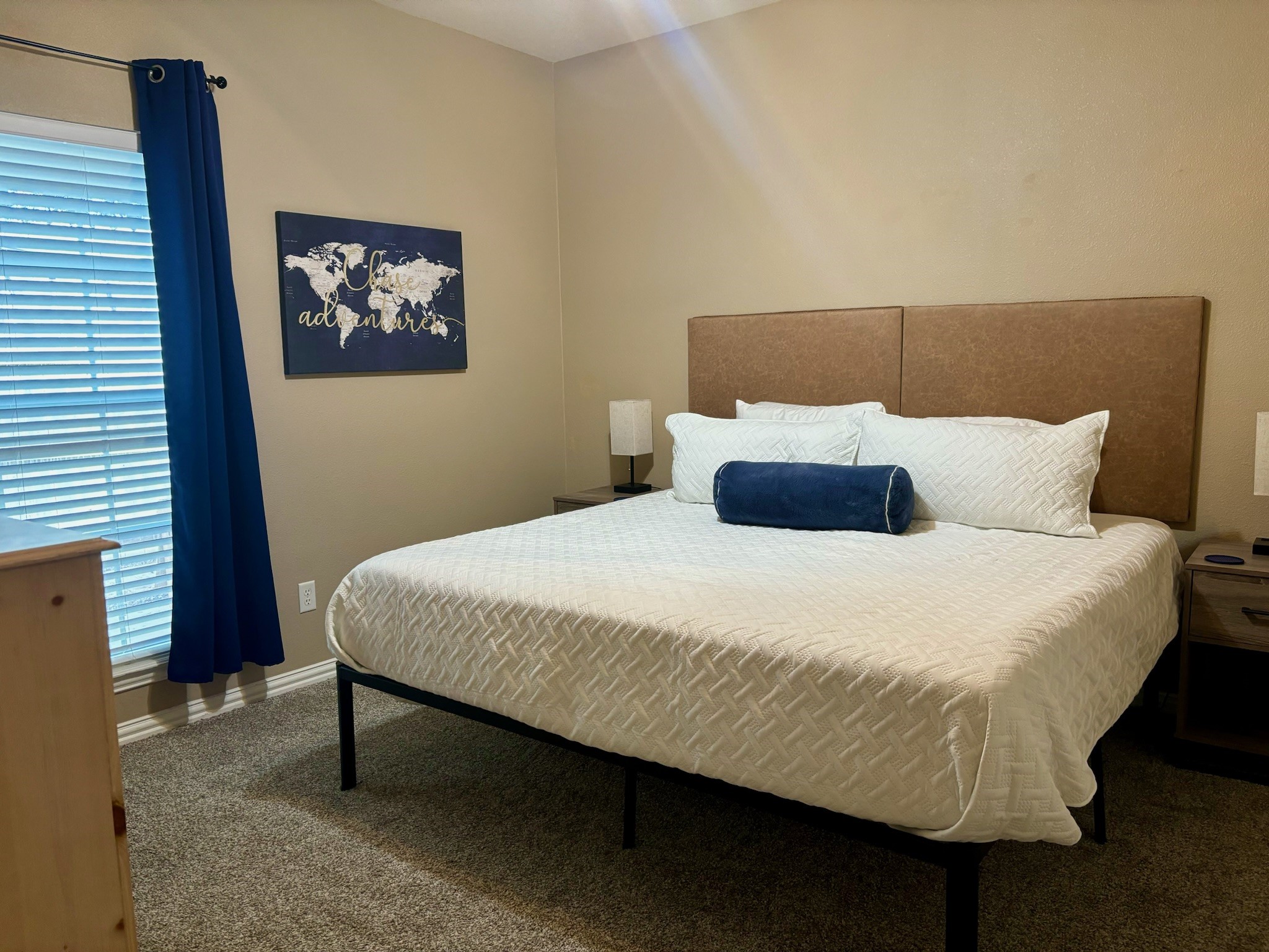 1001 Krenek Tap Road, Unit 2801 College Station, TX 77840 - Photo 2 of 12 a bedroom with a bed and painting on the wall