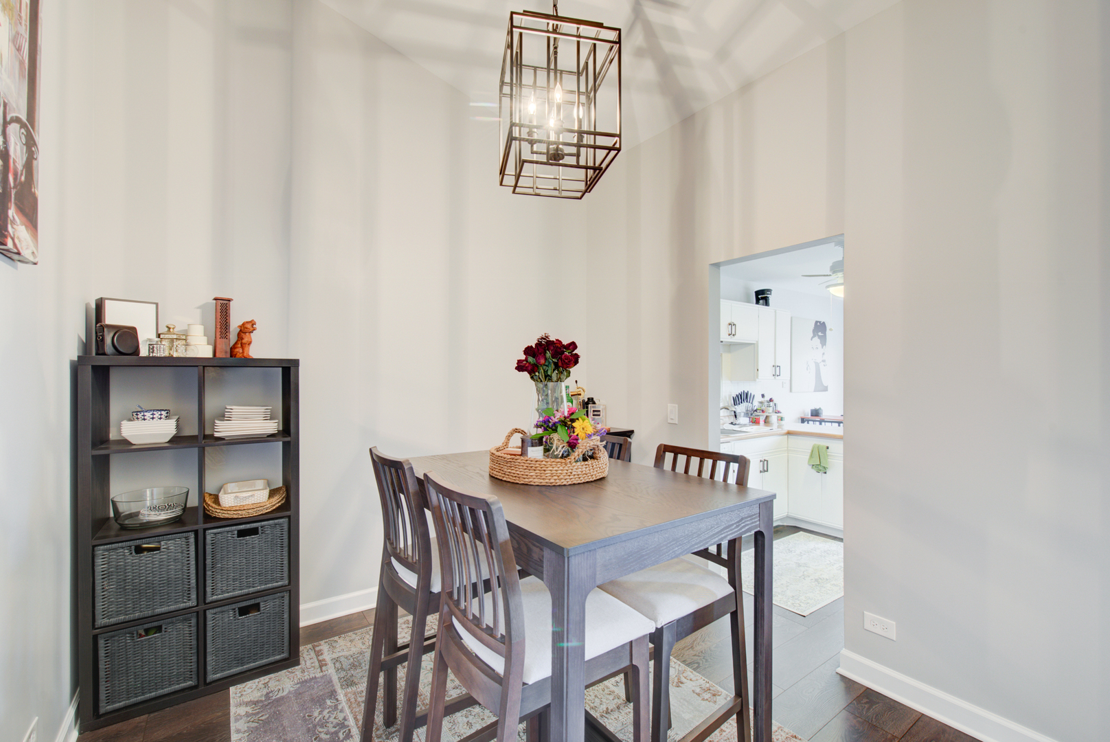 2458 Charleston Drive, Unit 6 Schaumburg, IL 60193 - Photo 11 of 31 a dining room with furniture and chandelier