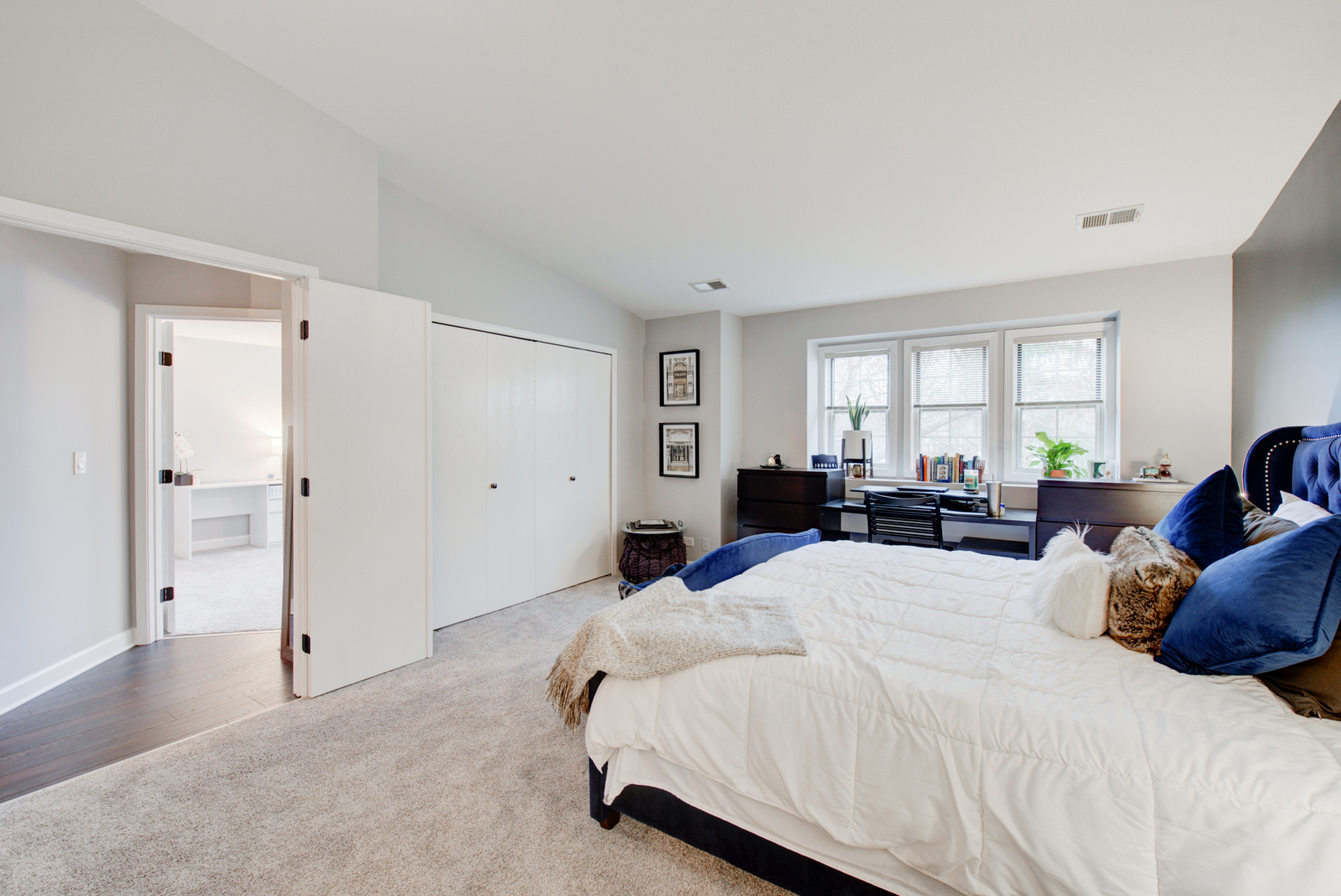 2458 Charleston Drive, Unit 6 Schaumburg, IL 60193 - Photo 24 of 31 a large bedroom with a bed and window