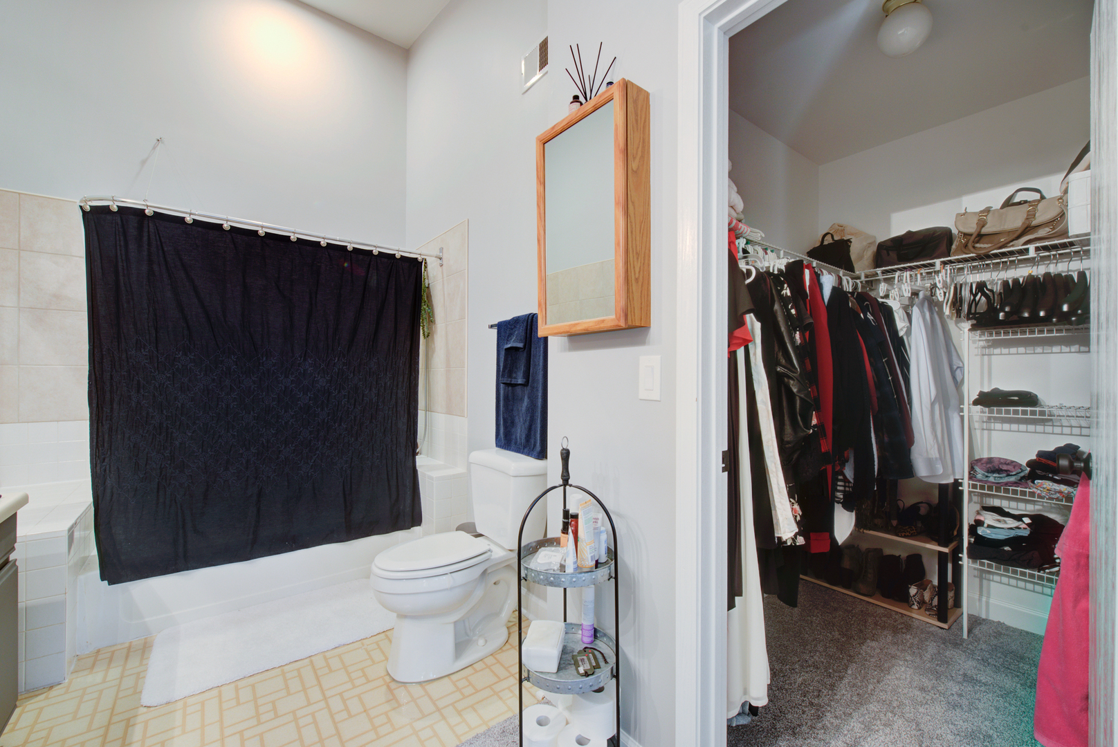 2458 Charleston Drive, Unit 6 Schaumburg, IL 60193 - Photo 27 of 31 a walk in closet with wooden floor