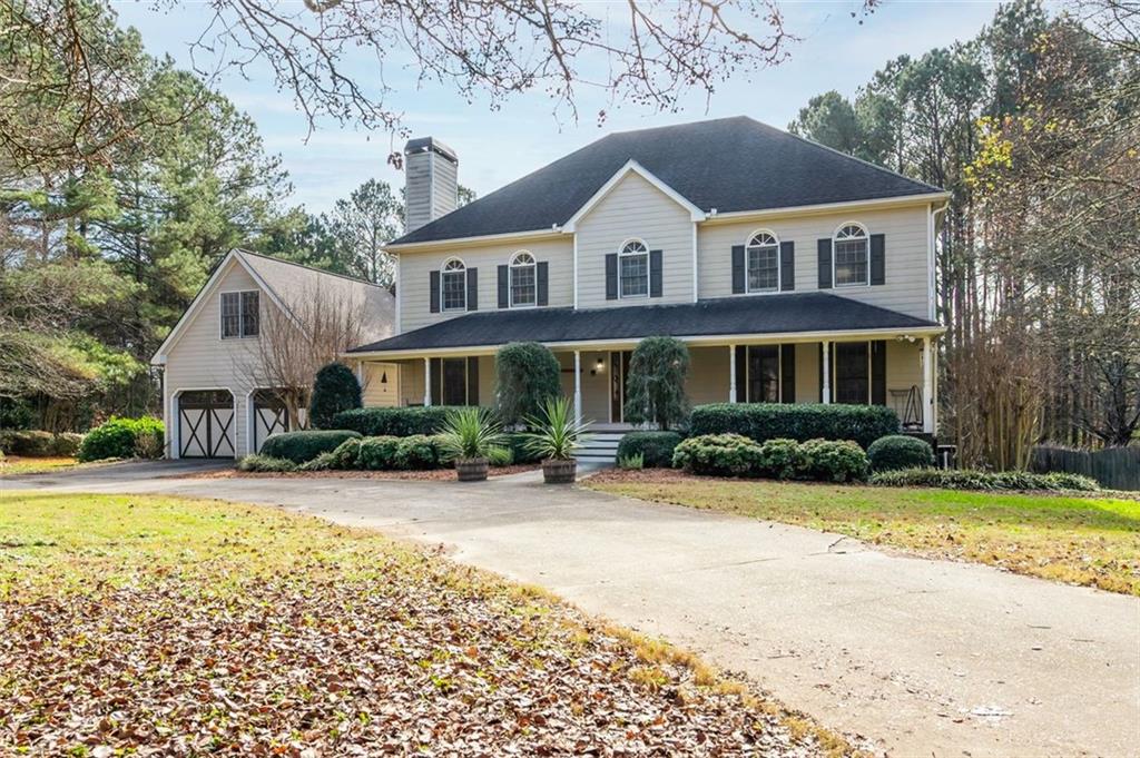 3515 North Cook Road Powder Springs, GA 30127 - Photo 1 of 1 Beautiful Traditional Home on 4.7 acres with Master on Main and Master Upstairs, Welcome Home!