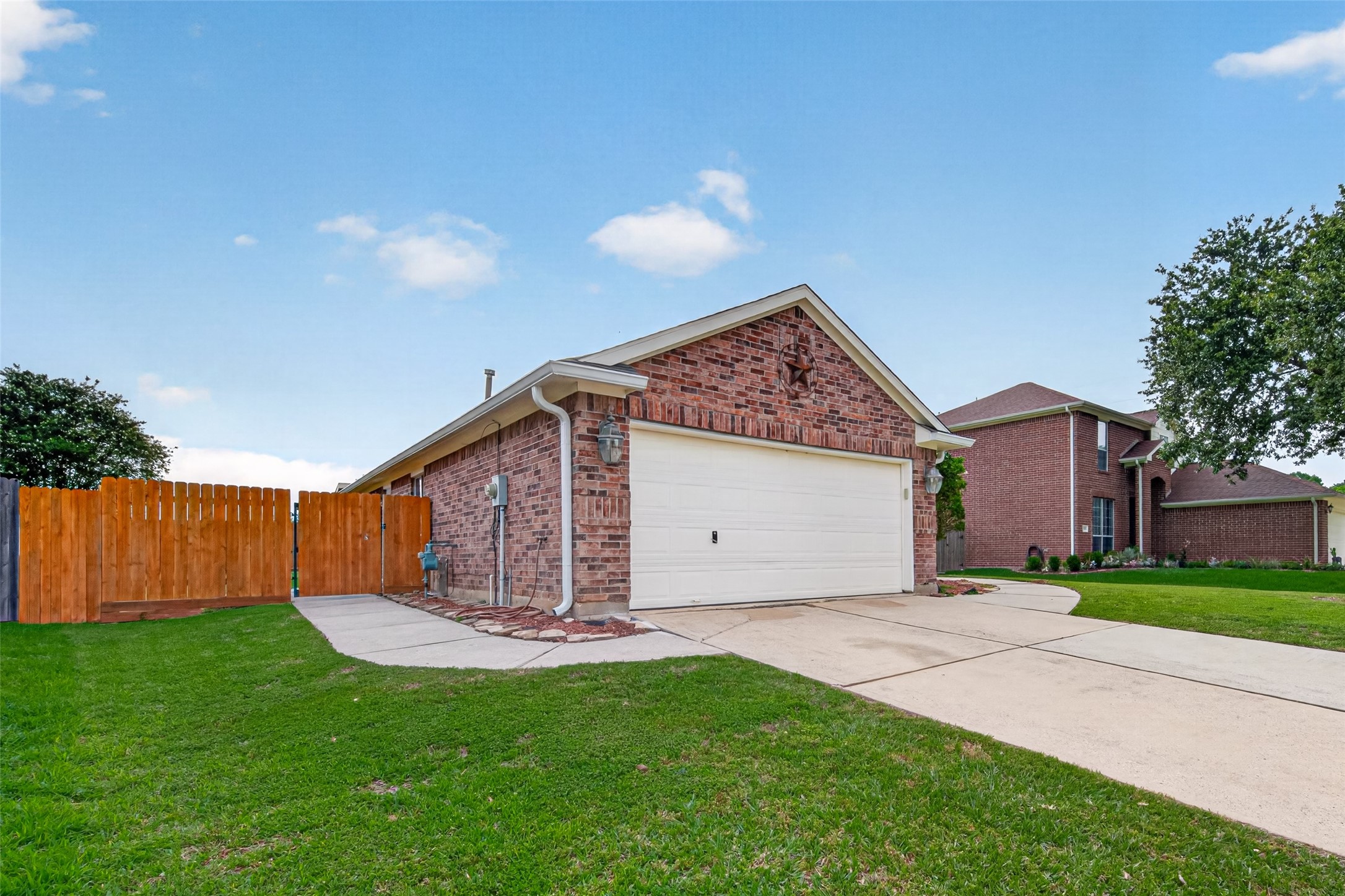 23914 Glengate Drive Spring, TX 77373 - Photo 4 of 49 a view of a house with backyard and a tree