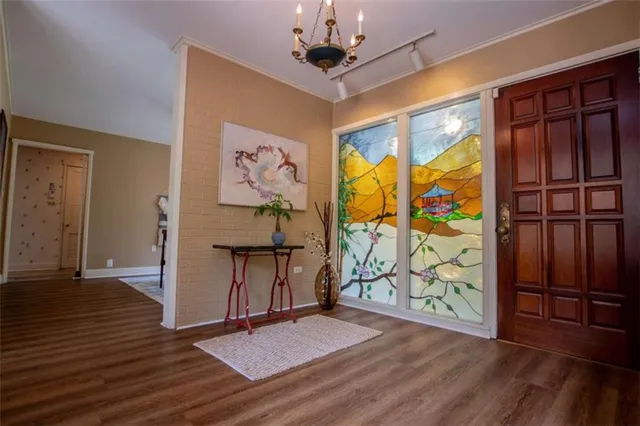 a view of a interior of the house