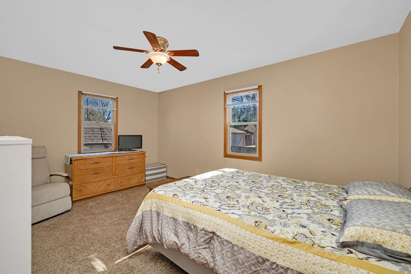 214 Deerpath Drive Minooka, IL 60447 - Photo 18 of 25 a bedroom with a bed and a window
