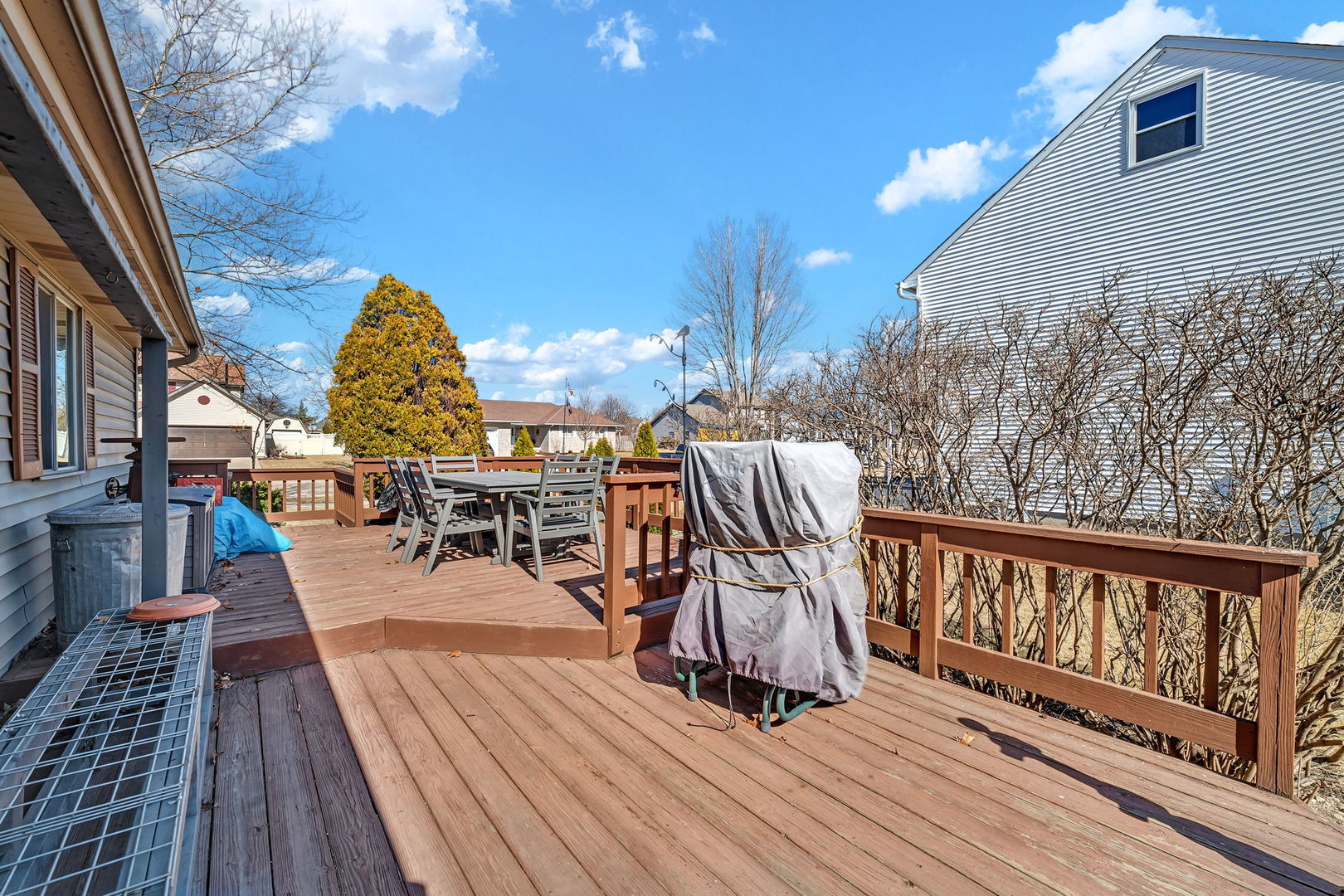 214 Deerpath Drive Minooka, IL 60447 - Photo 21 of 25 a view of roof deck with patio