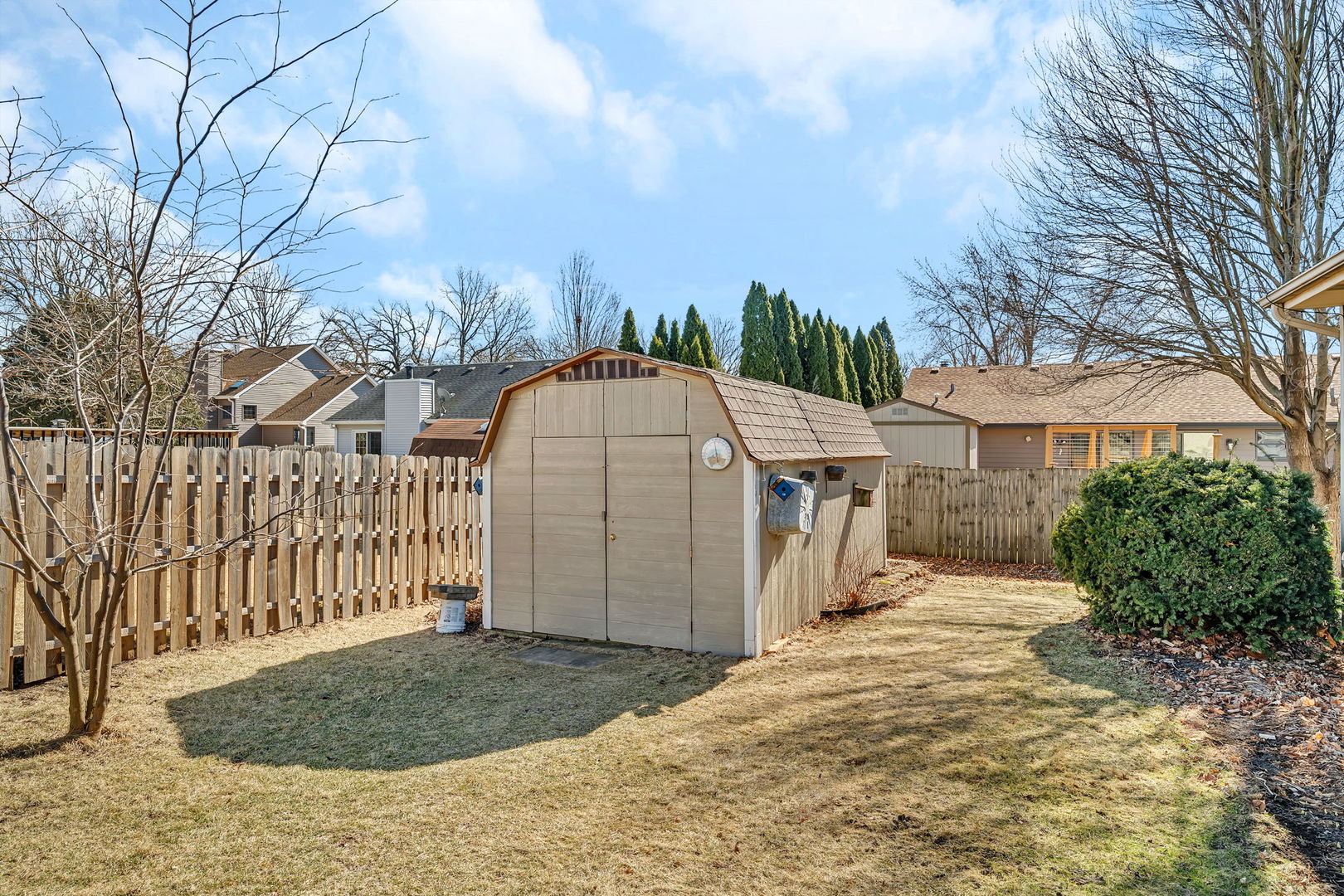 214 Deerpath Drive Minooka, IL 60447 - Photo 25 of 25 a view of a barn in front of house