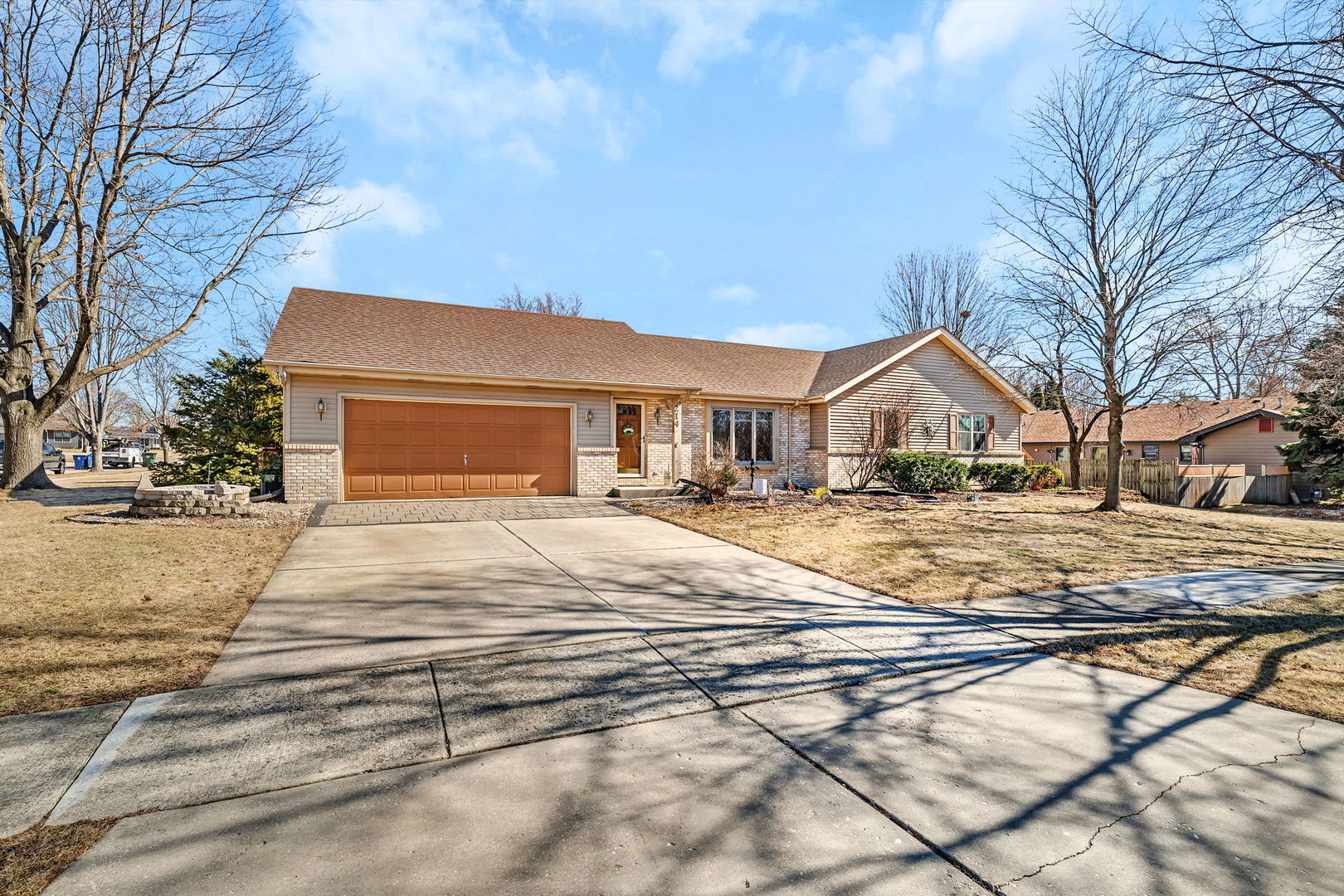 214 Deerpath Drive Minooka, IL 60447 - Photo 3 of 25 a view of house with snow on the road