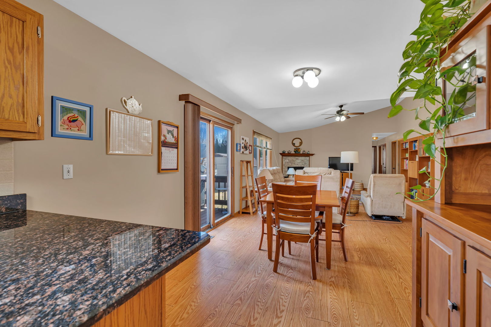 214 Deerpath Drive Minooka, IL 60447 - Photo 9 of 25 a living room with furniture and a flat screen tv