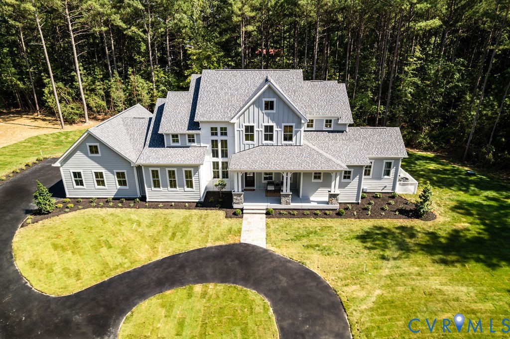 1175 Cardinal Crest Terrace Midlothian, VA 23113 - Photo 3 of 50 an aerial view of a house with swimming pool and deck