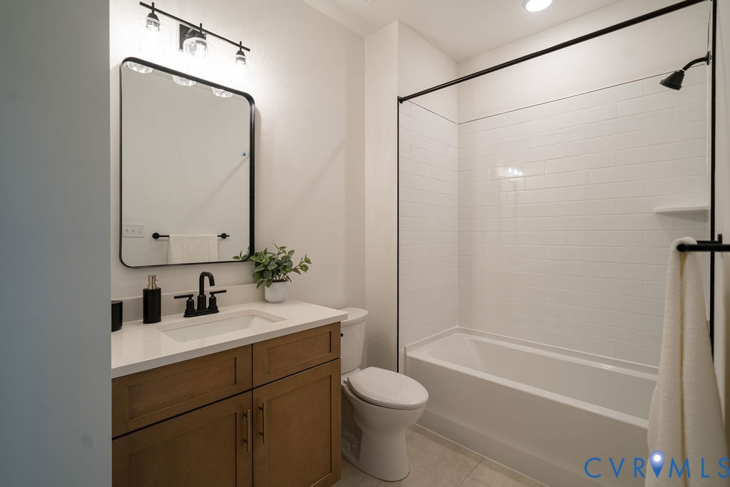 1175 Cardinal Crest Terrace Midlothian, VA 23113 - Photo 34 of 50 a bathroom with a sink toilet and shower