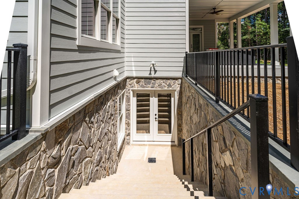 1175 Cardinal Crest Terrace Midlothian, VA 23113 - Photo 40 of 50 a view of balcony with wooden floor and fence