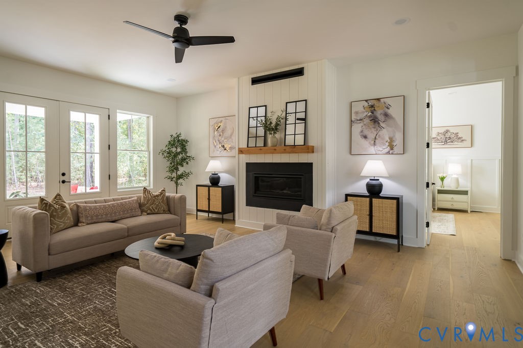 1175 Cardinal Crest Terrace Midlothian, VA 23113 - Photo 8 of 50 Gas Fireplace, 10 foot Ceilings, Opens to Covered