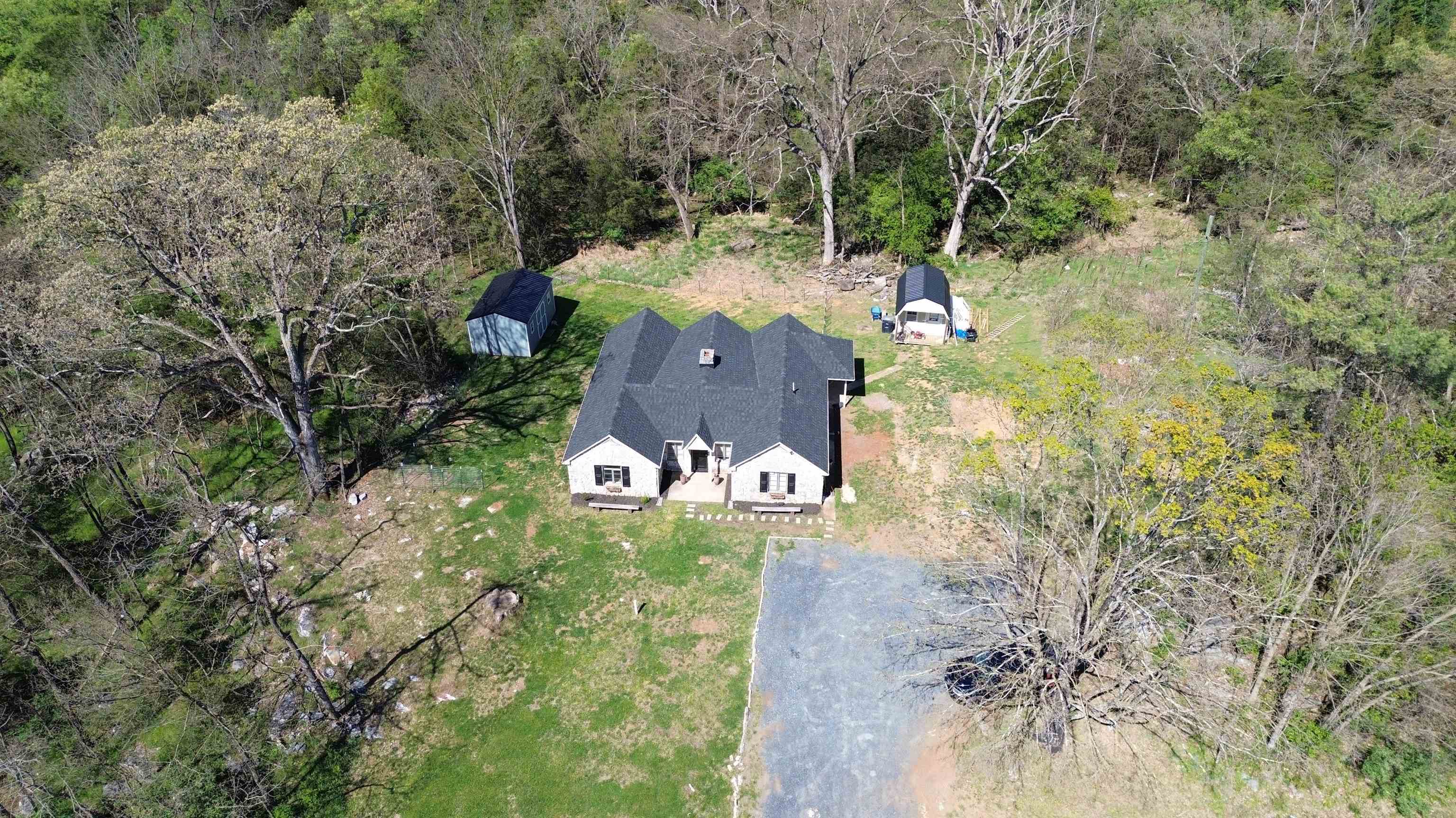 1641 Smithland Road Harrisonburg, VA 22802 - Photo 35 of 44 an aerial view of a house with a yard