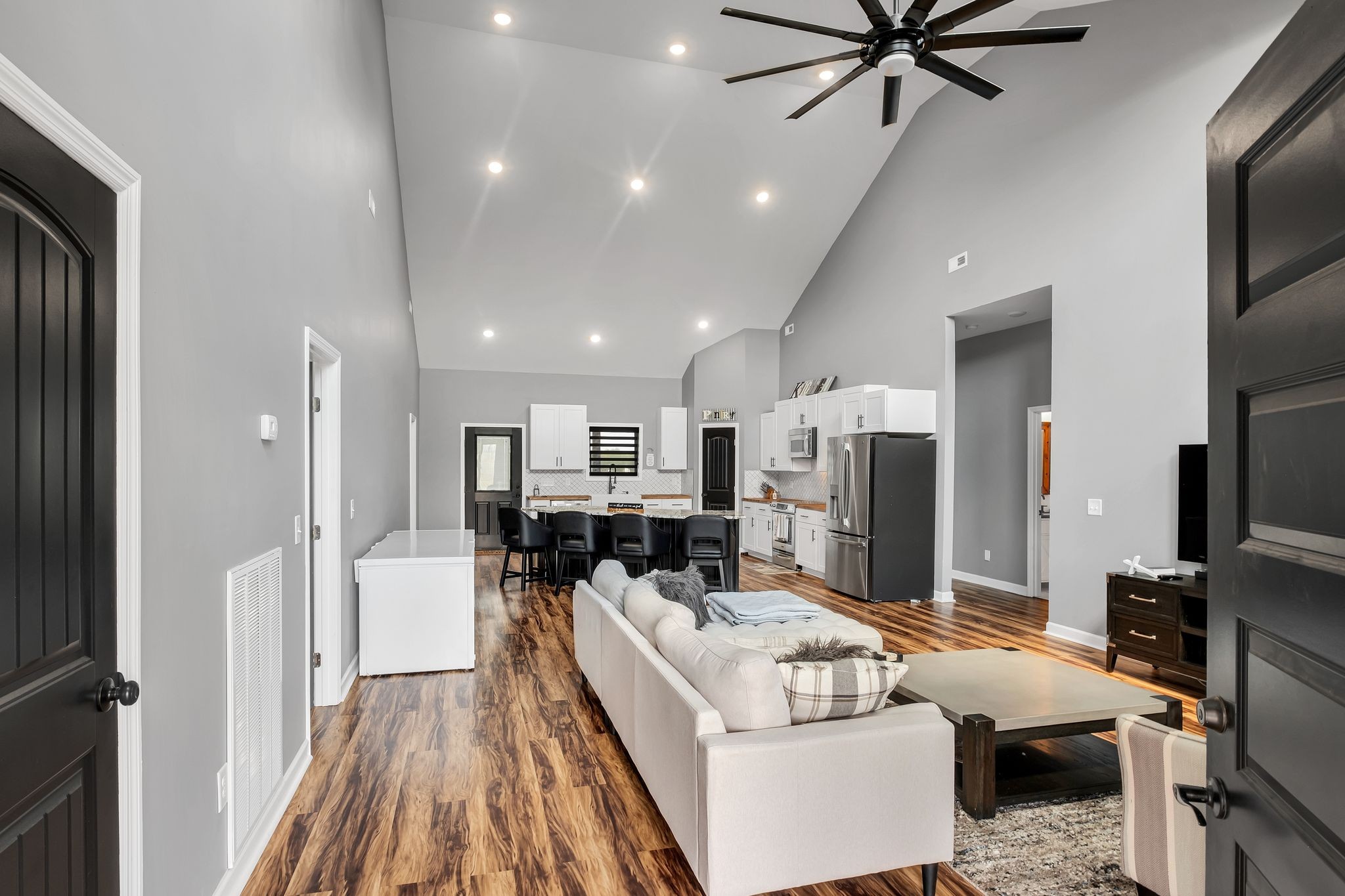 310 Christopher Lane Lawrenceburg, TN 38464 - Photo 5 of 50 a living room with furniture and a flat screen tv