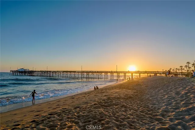 a view of swimming pool from a balcony