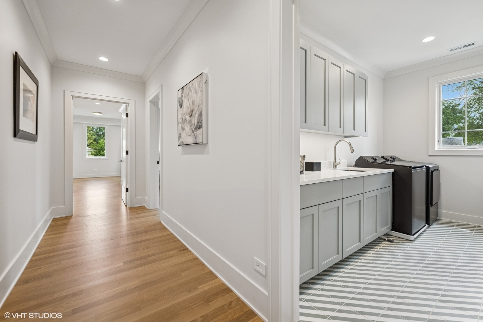 3811 North Kildare Avenue Chicago, IL 60641 - Photo 58 of 126 a kitchen with a refrigerator and a sink
