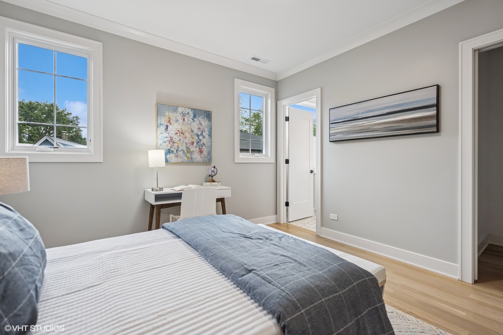 3811 North Kildare Avenue Chicago, IL 60641 - Photo 61 of 126 a bedroom with a bed and a window