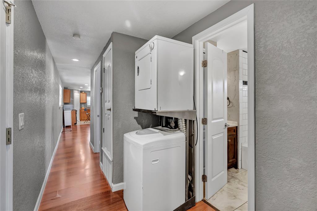 4405 Ray White Road Fort Worth, TX 76244 - Photo 12 of 27 Hall with washer and dryer included