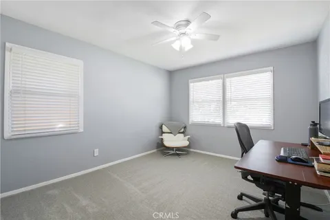 a workspace with a window