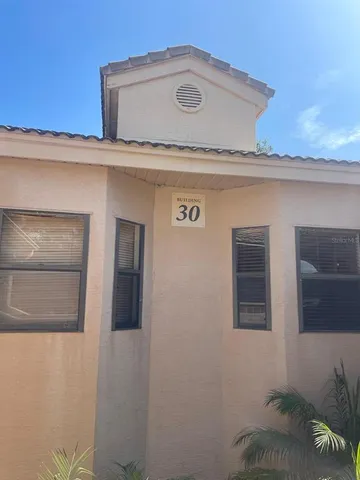 a view of a house with a door