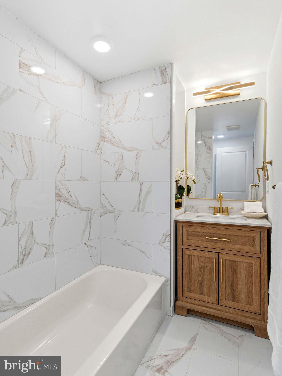 232 Washington Street Delanco, NJ 08075 - Photo 21 of 33 Elegant marble bath retreat.