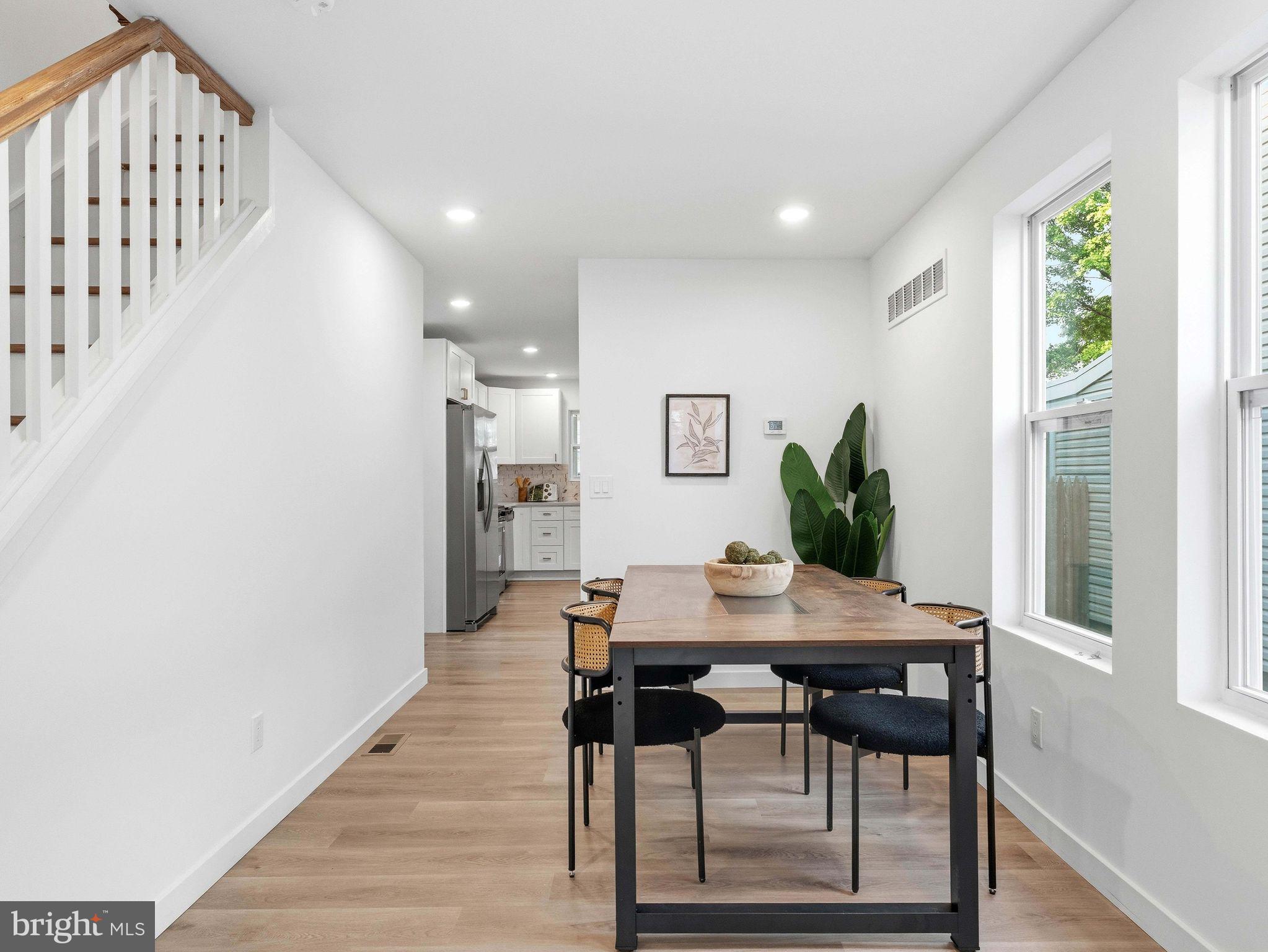 232 Washington Street Delanco, NJ 08075 - Photo 9 of 33 Modern dining space with natural light.