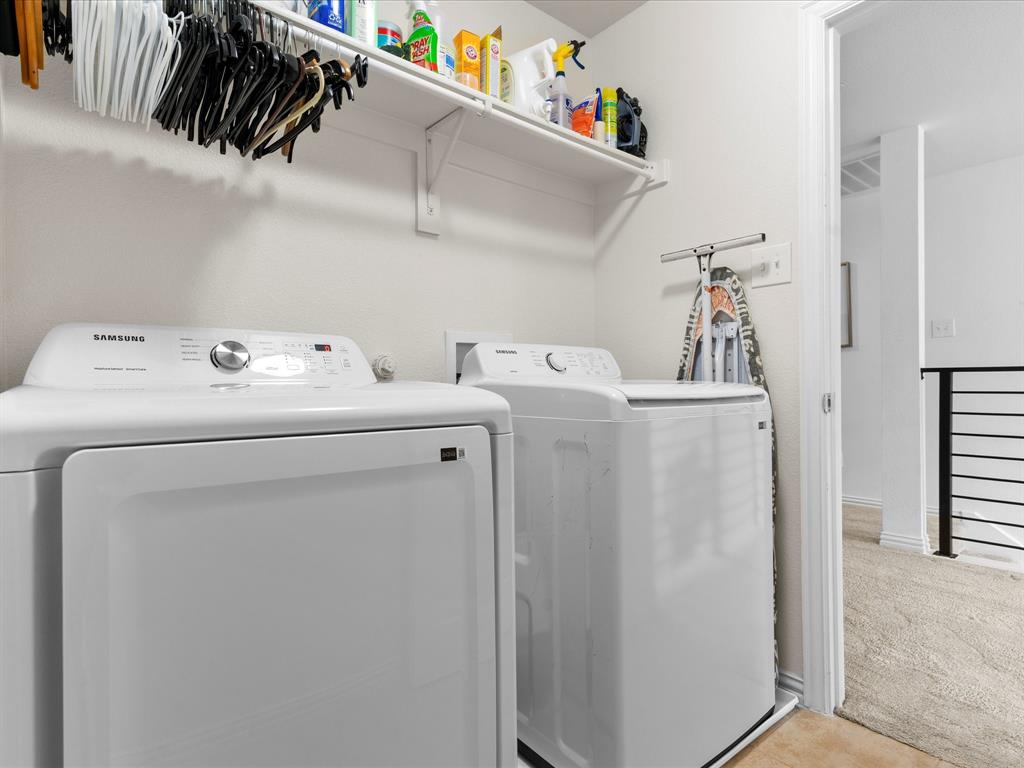 3106 Bedford Road Bedford, TX 76021 - Photo 10 of 28 Upstairs Laundry Room