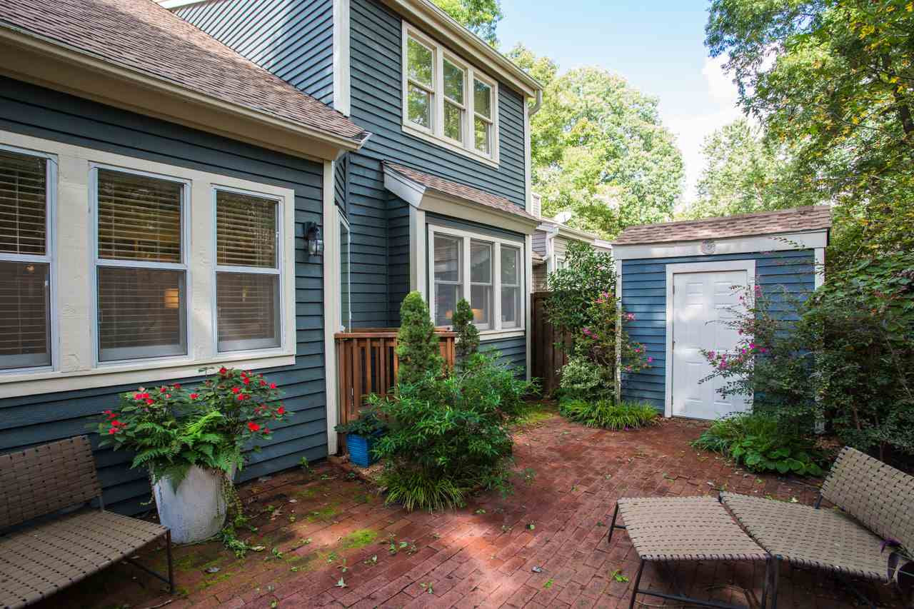 1723 Falls Church Road Raleigh, NC 27609 - Photo 2 of 25 Private Fenced Courtyard