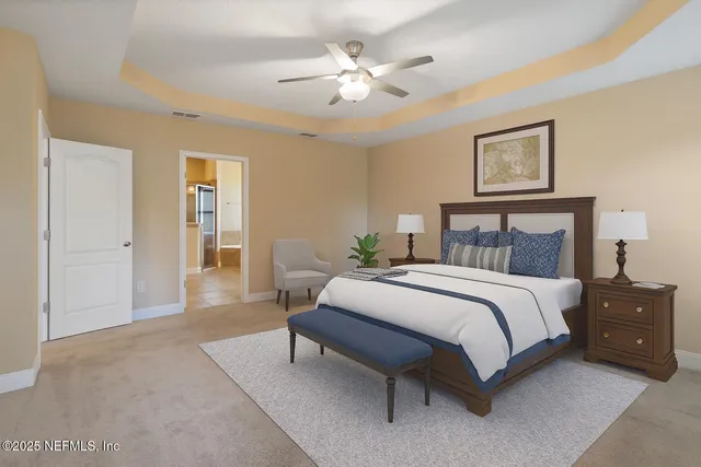 a view of an house with backyard and a tree