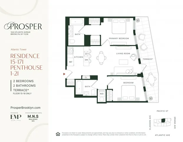 $5,529 | 1042 Atlantic Avenue, Unit 17I | Crown Heights