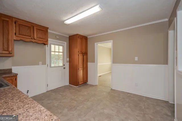 a view of empty room