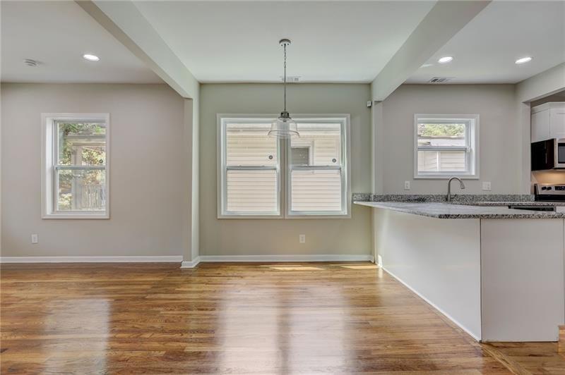 807 Gilbert Street Southeast Atlanta, GA 30316 - Photo 6 of 23 a view of kitchen and kitchen with a window