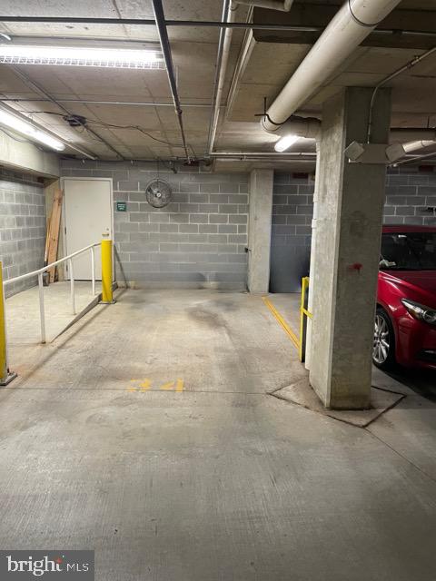 343 Cedar Street Northwest, Unit 322 Washington, DC 20012 - Photo 34 of 40 a view of parking garage