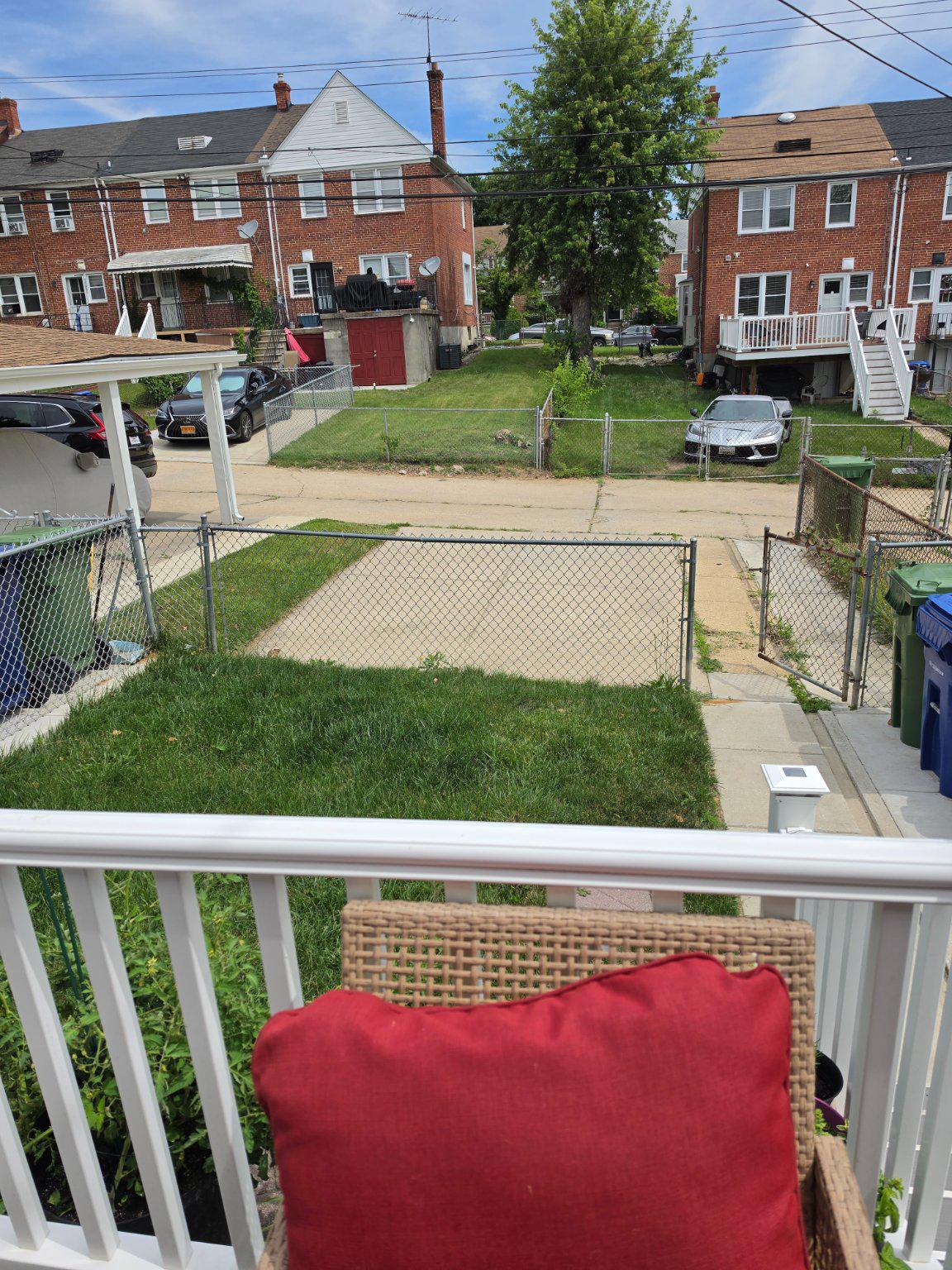 1328 Cedarcroft Road Baltimore, MD 21239 - Photo 34 of 39 Relax on your deck with open backyard views.