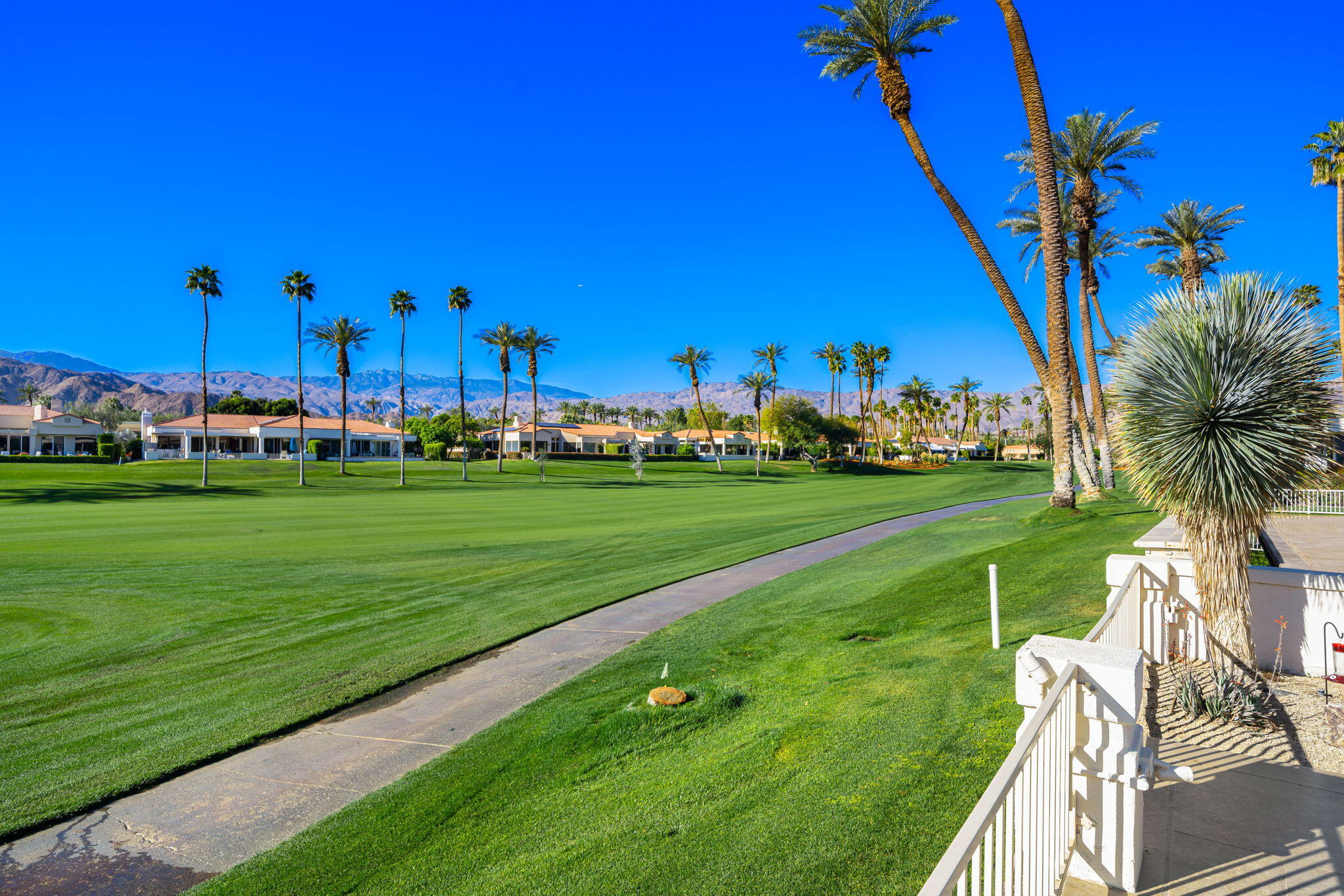 75315 St Andrews Court Indian Wells, CA 92210 - Photo 40 of 48 a view of a golf course with a big yard
