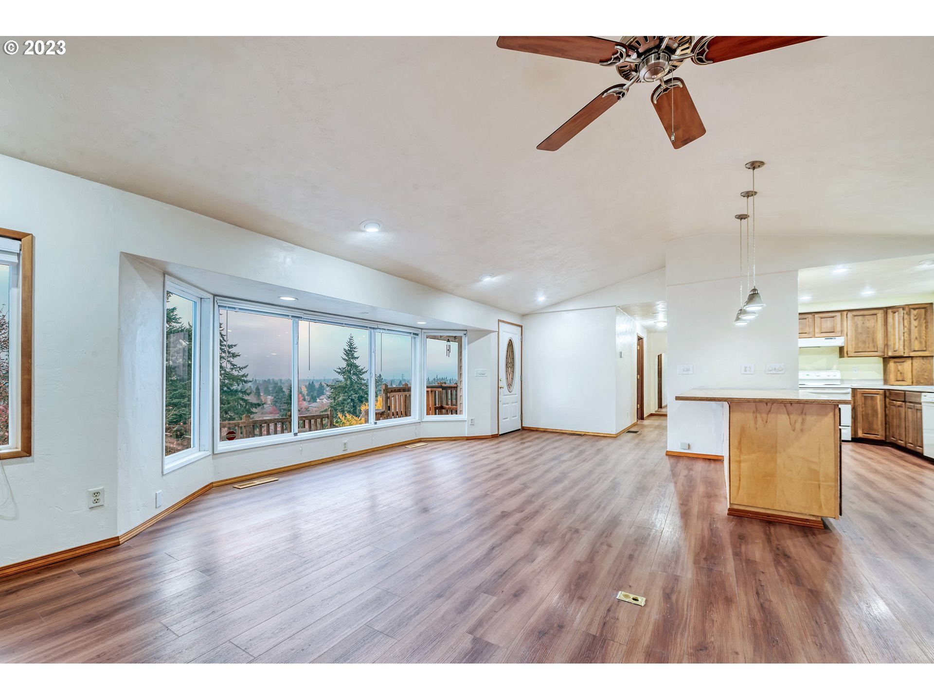 995 Sunset Drive Springfield, OR 97477 - Photo 5 of 37 a view interior of a house wooden floor and windows