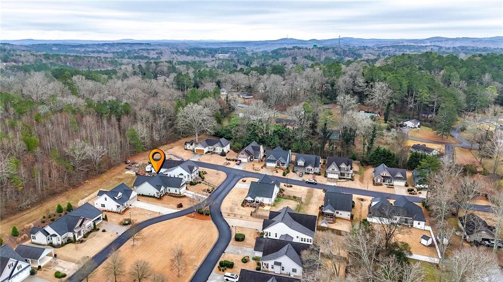 4 Tahlequah Street Northeast Rome, GA 30161 - Photo 50 of 52 an aerial view of a swimming pool patio and mountain view
