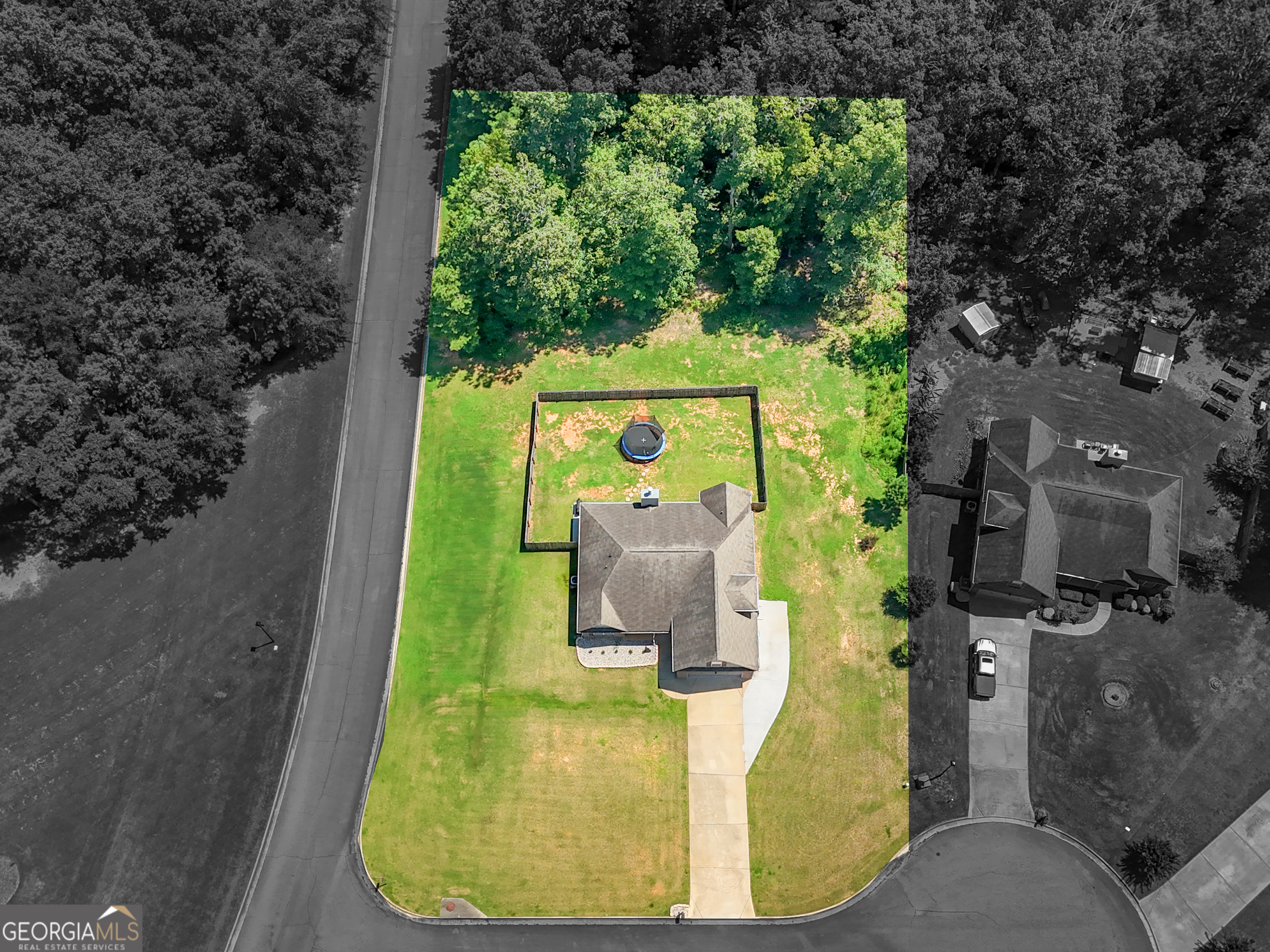 601 Amerigo Court Locust Grove, GA 30248 - Photo 23 of 23 an aerial view of a swimming pool