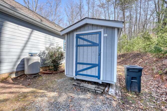 2081 Gallatin Road Young Harris, GA 30582 - Photo 26 of 44 a view of outdoor space deck and yard