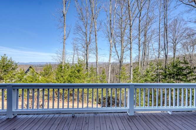 2081 Gallatin Road Young Harris, GA 30582 - Photo 3 of 44 a view of balcony with wooden floor