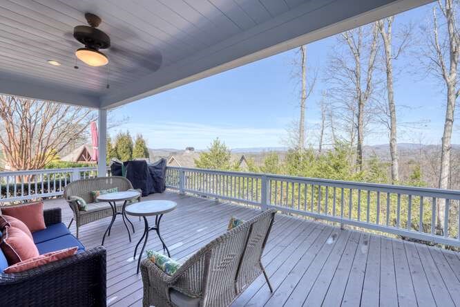 2081 Gallatin Road Young Harris, GA 30582 - Photo 34 of 44 a view of a chairs and table in patio