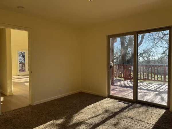 a view of front door