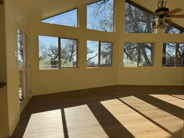 a view of front door