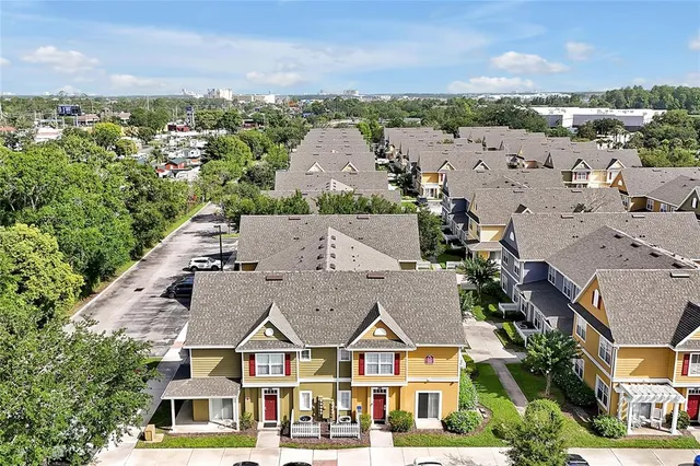 a view of a house with a swimming pool
