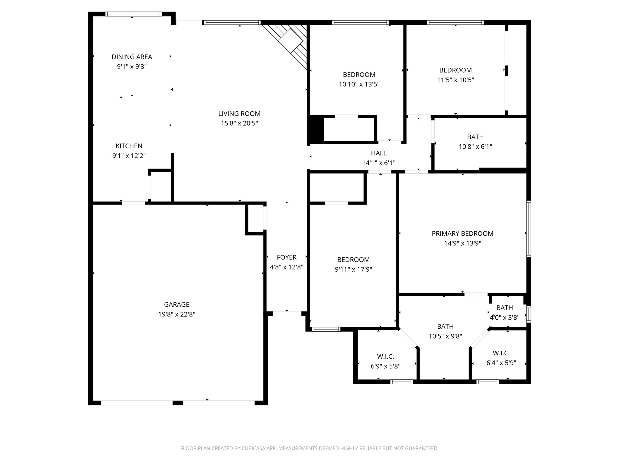 4102 Townes Forest Road Friendswood, TX 77546 - Photo 50 of 50 Detailed floor plan illustrating the home’s layout and room distribution.