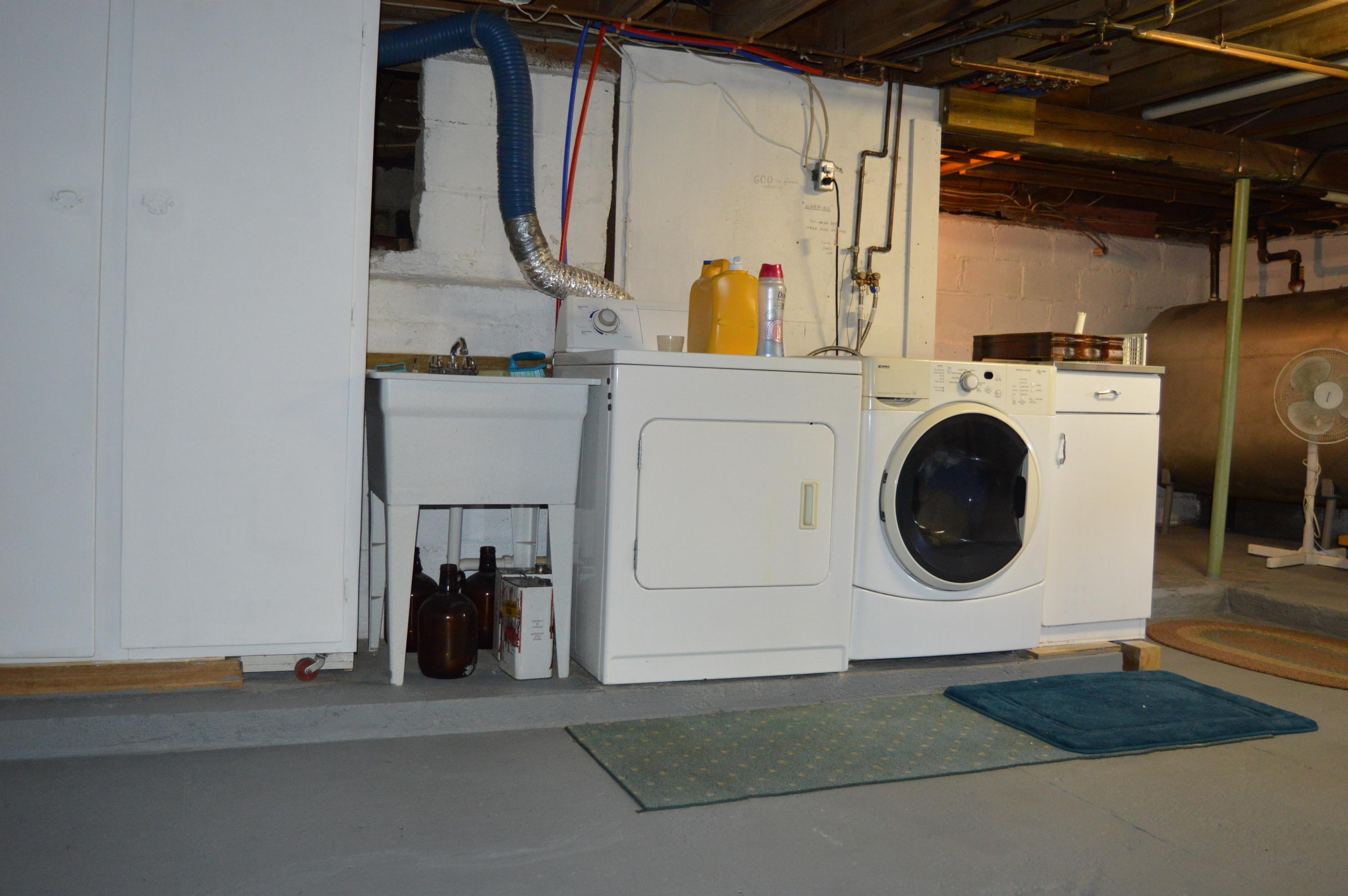 132 Stetson Road Lewiston, ME 04240 - Photo 40 of 48 Washer and Dryer in basement