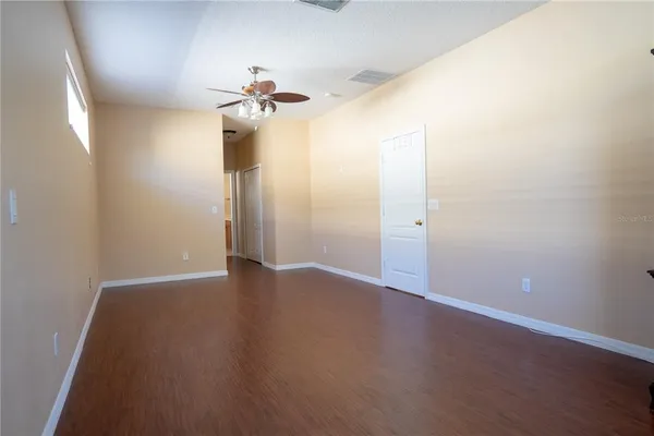 wooden floor in an empty room