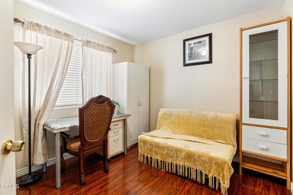 907 West Mission Road, Unit B Alhambra, CA 91801 - Photo 11 of 27 a bedroom with a chair and a window